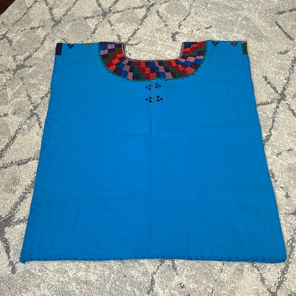 Blue embroidered top ✨💙 - Picture 1 of 5